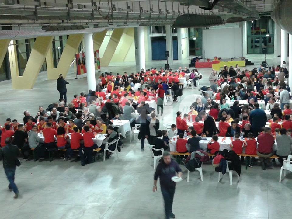 Grande partecipazione alla cena degli auguri dell'Angelana Calcio