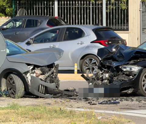 Incidente a Santa Maria, intervento in corso di municipale e vigili del fuoco (foto)