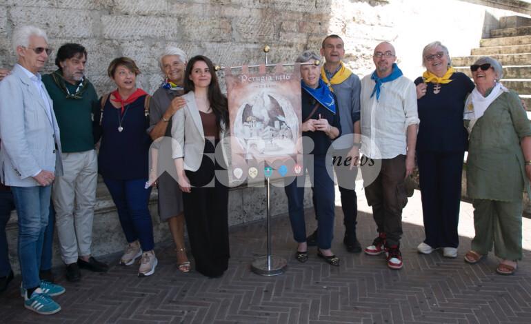 Perugia 1416, svelato il Palio d’artista 2026: a realizzarlo è Adriana Martorana (foto)