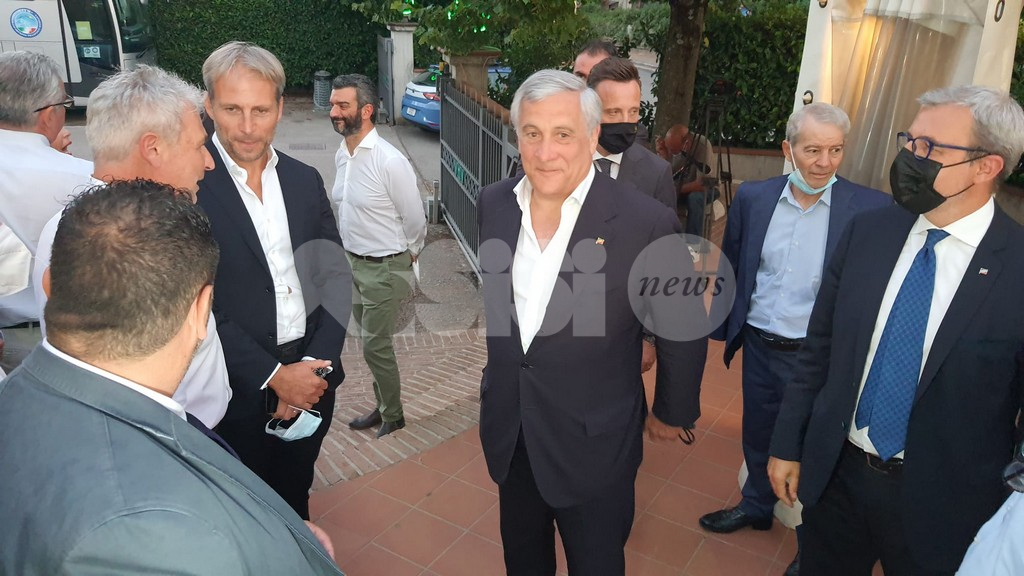 Antonio Tajani ad Assisi il 19 settembre in sostegno di Marco Cosimetti