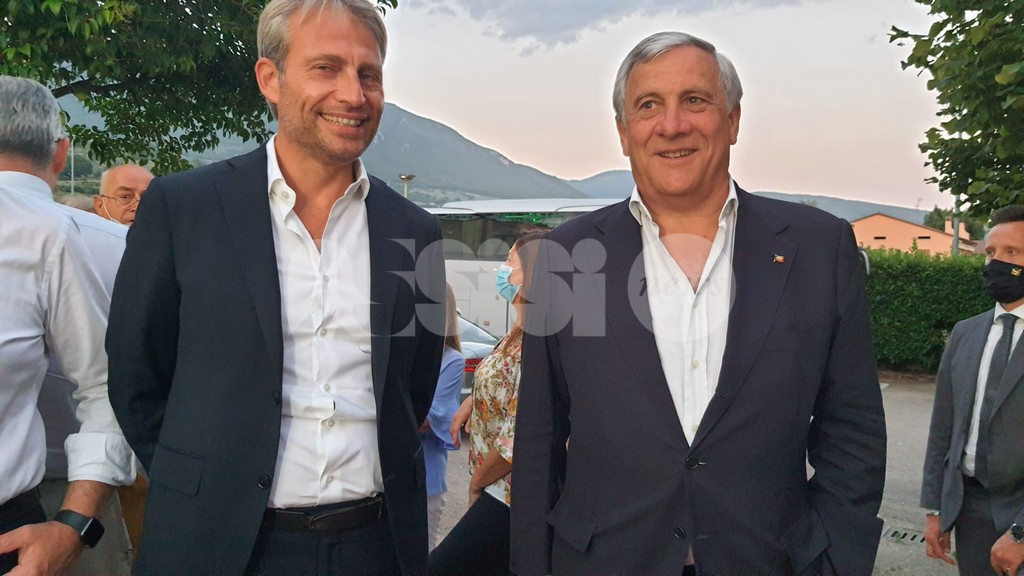 Forza Italia Progetto Assisi, anche Antonio Tajani alla presentazione della nuova lista (foto)
