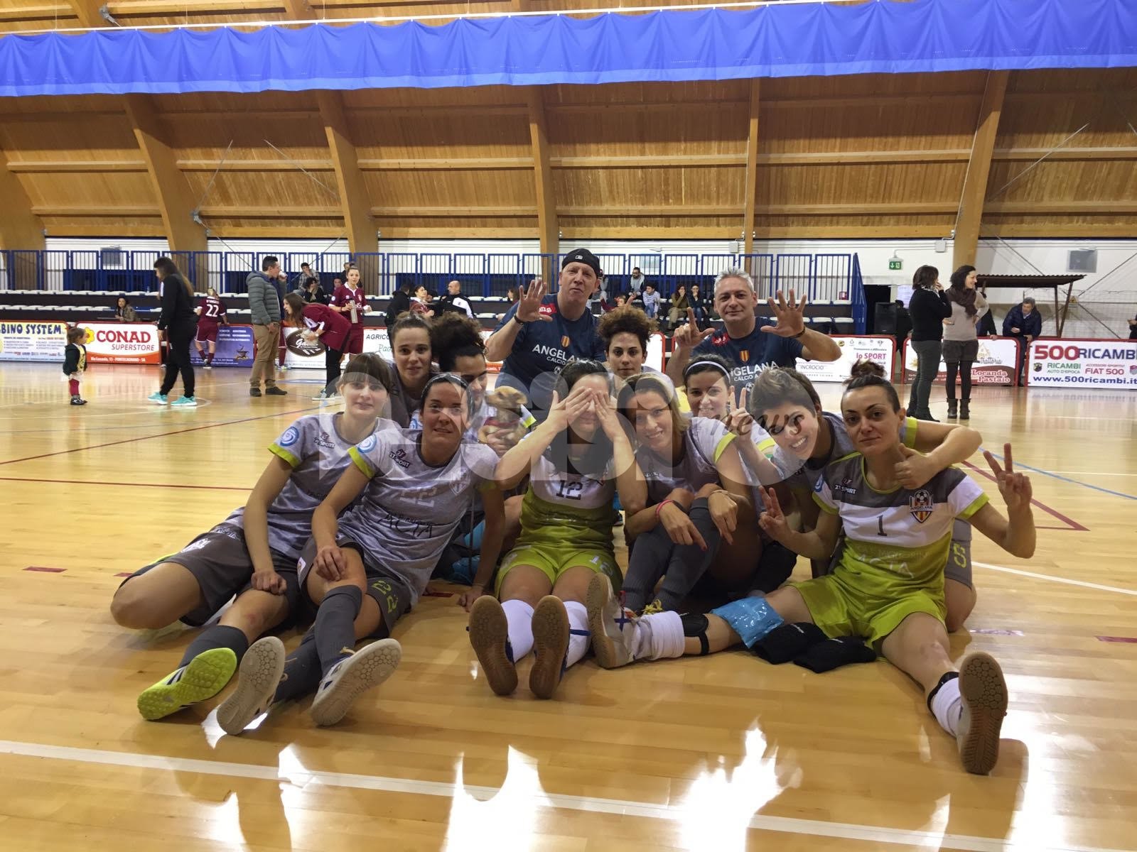 Angelana Calcio a 5 Femminile: pari prezioso in trasferta contro la Salernitana