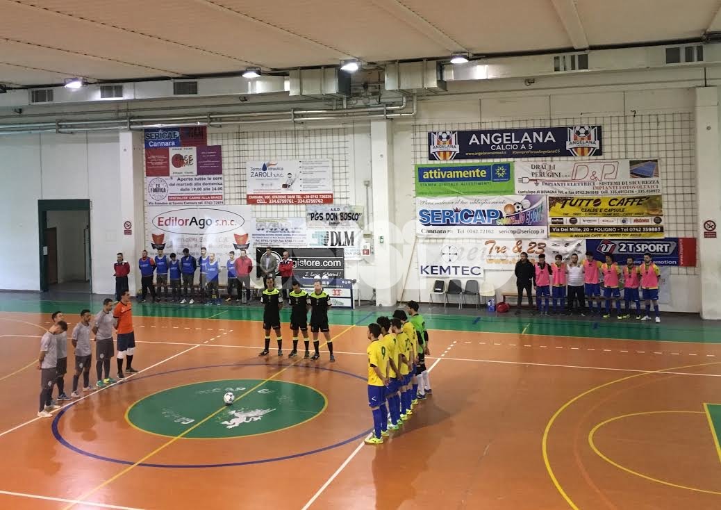 Angelana calcio a 5 vince e convince: -1 dalla vetta in serie B