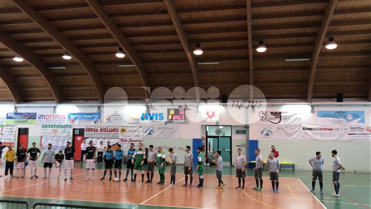 Angelana calcio a 5 non ferma la corsa in serie B: vittoria a Corinaldo 4-1