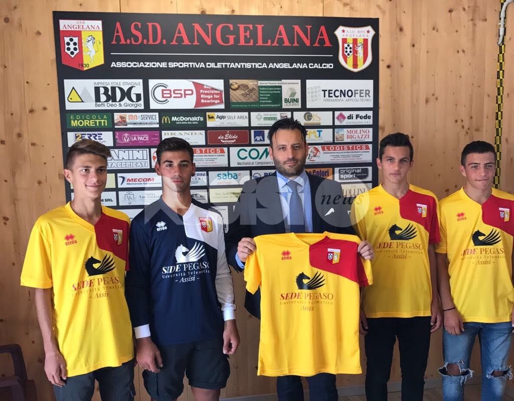 Angelana Calcio e Università Telematica Pegaso insieme per i giovani