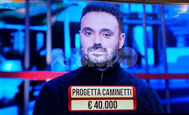 Stefano Busti, un assisano protagonista ai Soliti ignoti su Rai1
