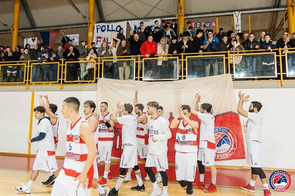 Basket, l'Adrilog Virtus Assisi batte Viterbo e sogna in grande