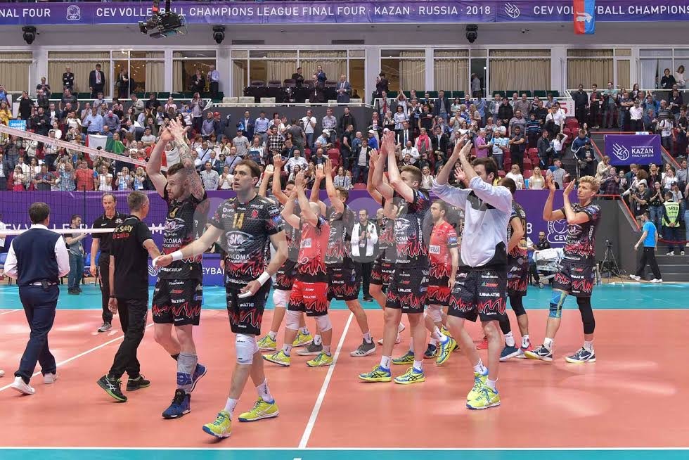 Sir Sicoma Colussi Perugia, Kazan è troppo forte e va in finale
