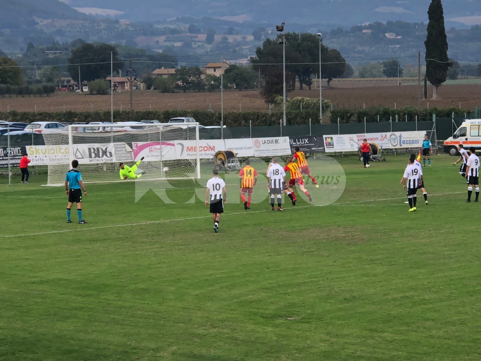 Calcio Umbria 2018-2019, i risultati della settima giornata e le classifiche