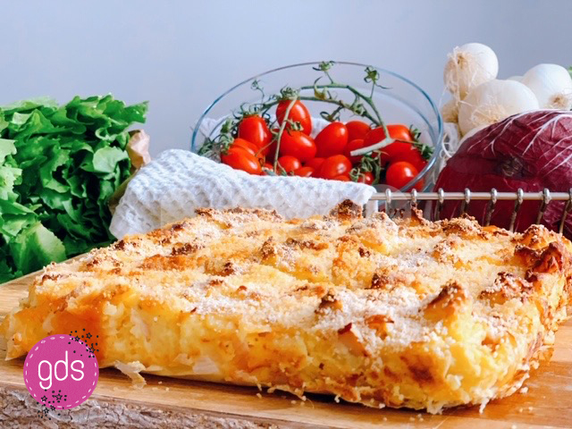 Sformato di patate semplice con mortadella e mozzarella: ricetta, ingredienti e preparazione