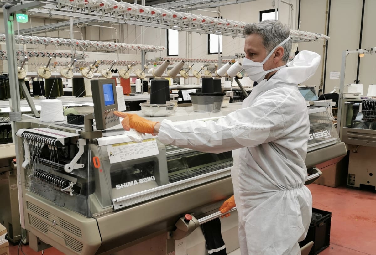 Novella Confezioni contro il coronavirus: arrivano le mascherine riutilizzabili