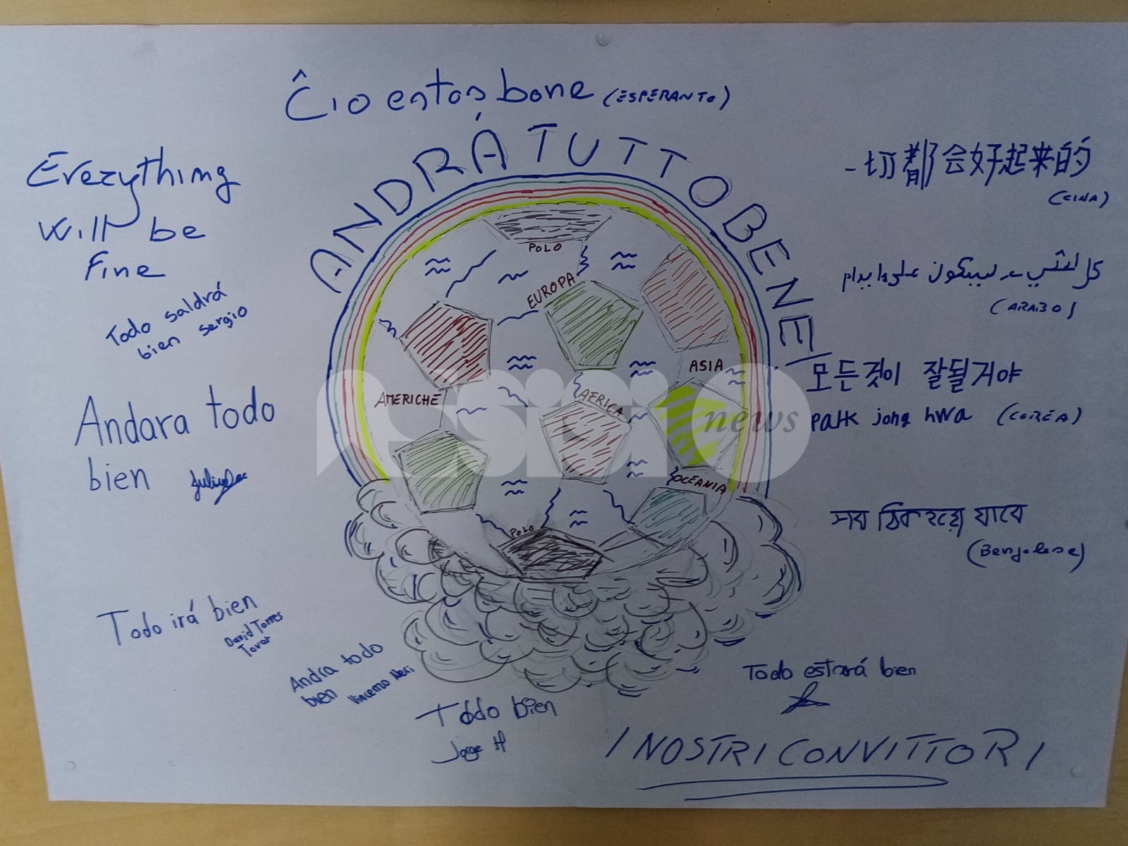 Ripartiti i convittori bloccati ad Assisi dalla pandemia: il saluto del personale educativo