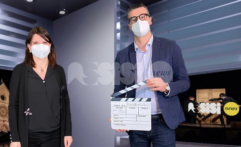 AssisiNews inStudio, seconda puntata: ospite Fulvia Angeletti (foto+video)