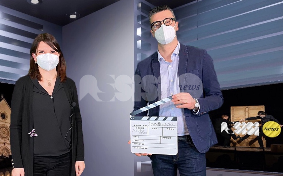 AssisiNews inStudio, seconda puntata: ospite Fulvia Angeletti (foto+video)