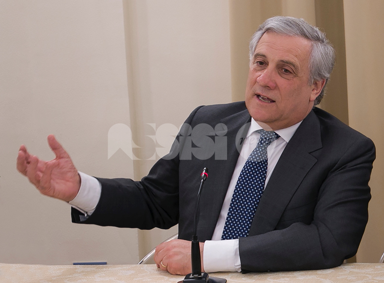 Nasce Progetto Assisi con Forza Italia, anche Tajani arriva a sostenere Cosimetti