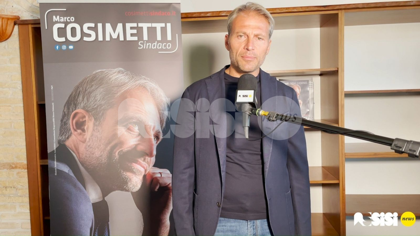 Marco Cosimetti, l'intervista ad AssisiNews per le amministrative 2021 (video)