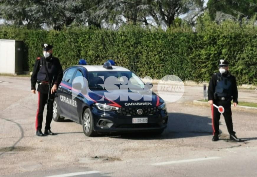 Evasione dai domiciliari, uomo denunciato a Petrignano dai carabinieri