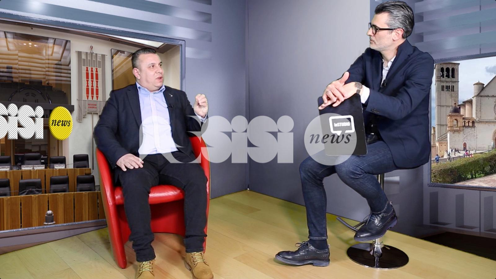 Assisi News inStudio, ottava puntata: ospite Stefano Pastorelli (foto e video)