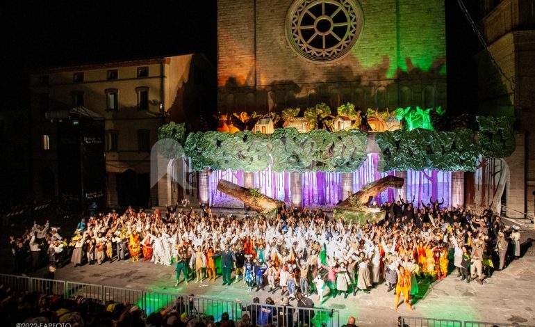 Palio de San Michele 2022, il Rione Portella in scena con “Sognando il cielo” (foto)