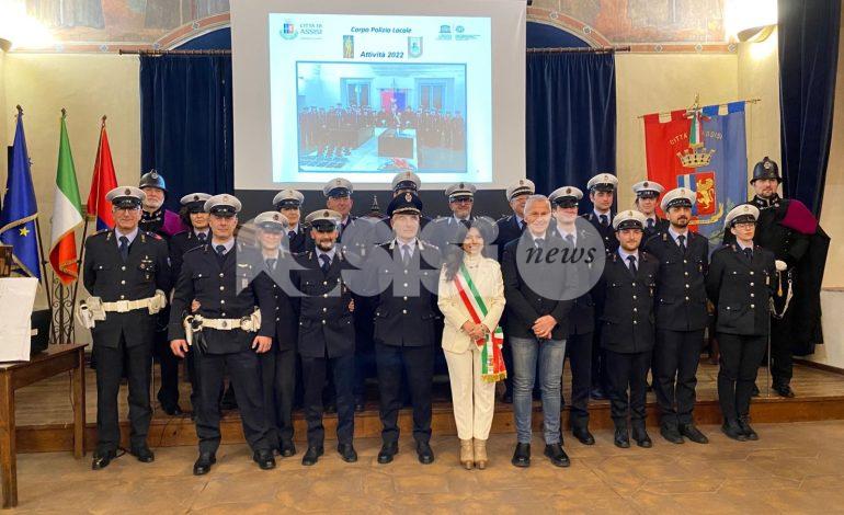 Polizia locale di Assisi in festa per il Patrono: il bilancio del 2022