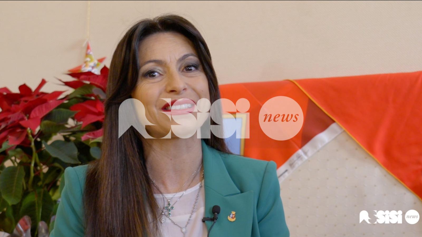 Il sindaco Stefania Proietti ad Assisi News: "Dalla città un messaggio di pace e inclusione non solo per Natale" (video)