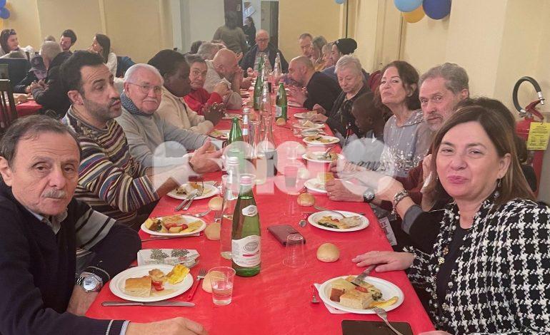 Pranzo in amicizia 2023, si rinnova la tradizione alla società Fortini (foto)