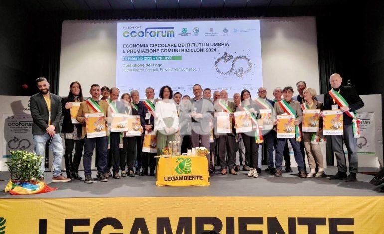 Comuni Ricicloni 2024, in Umbria Assisi unica città sopra i 20.000 abitanti