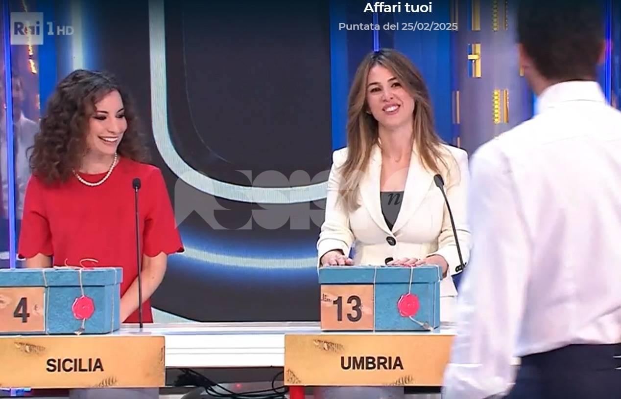 Ad Affari Tuoi su Rai Uno anche Maria “La Spagnola” da Santa Maria degli Angeli