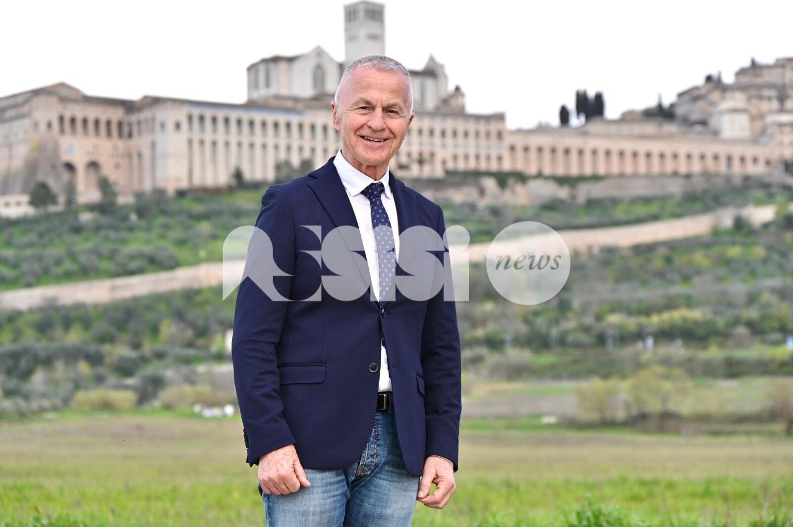 Valter Stoppini è il candidato sindaco del centrosinistra di Assisi: "Spirito di servizio e visione attenta"