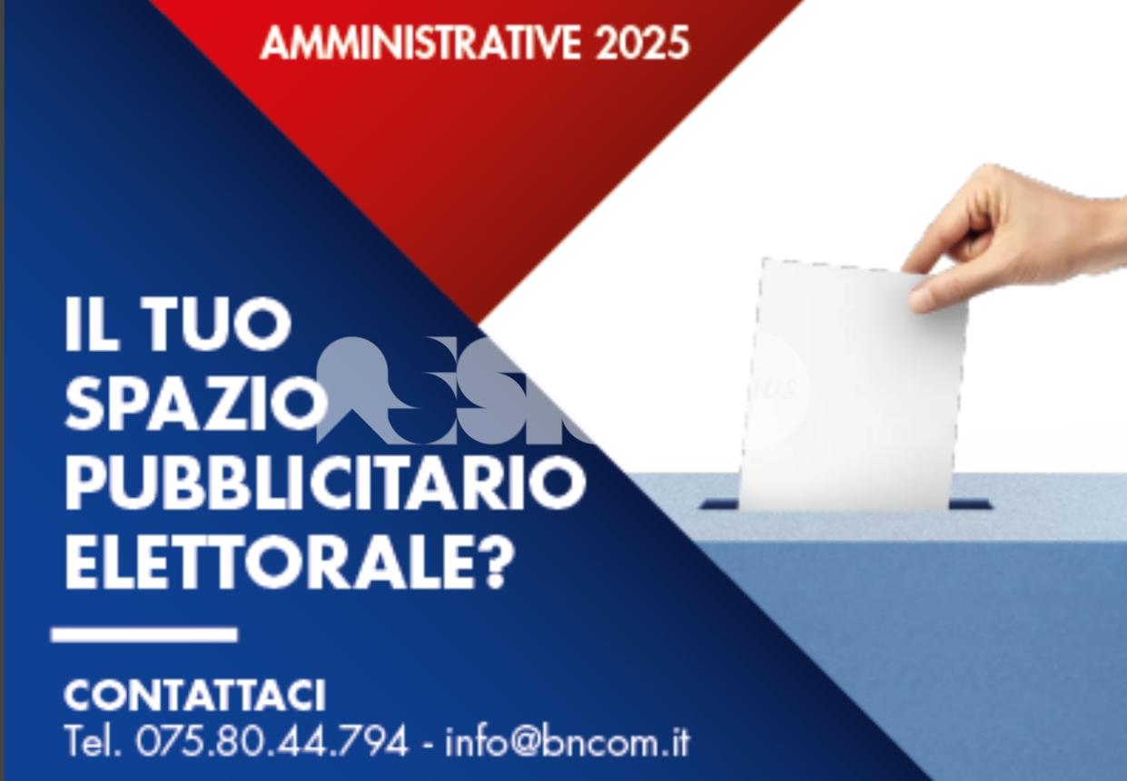 Elezioni amministrative Assisi 2025, prenotabile la pubblicità sul gruppo editoriale Assisi News