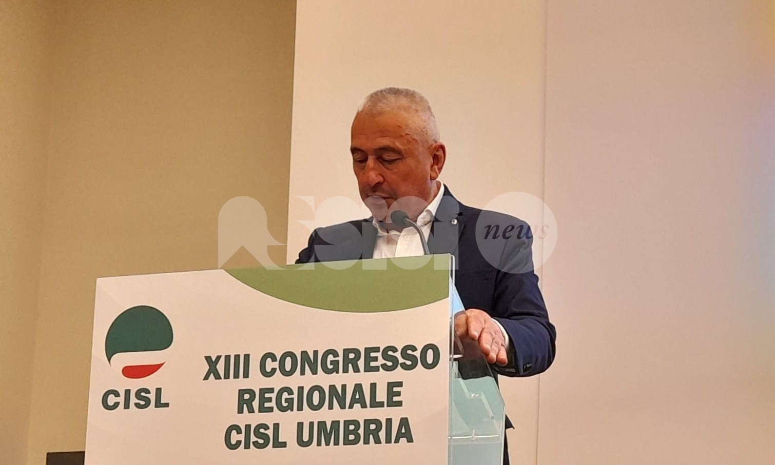 Cisl Umbria a congresso ad Assisi, ad aprire i lavori la relazione del segretario uscente Angelo Manzotti