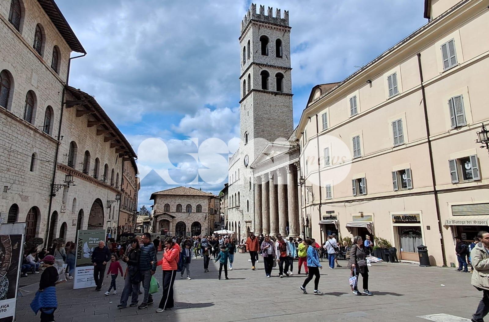 Meteo Assisi 24-27 aprile 2025: clima mite e gradevole ma occasionali temporali