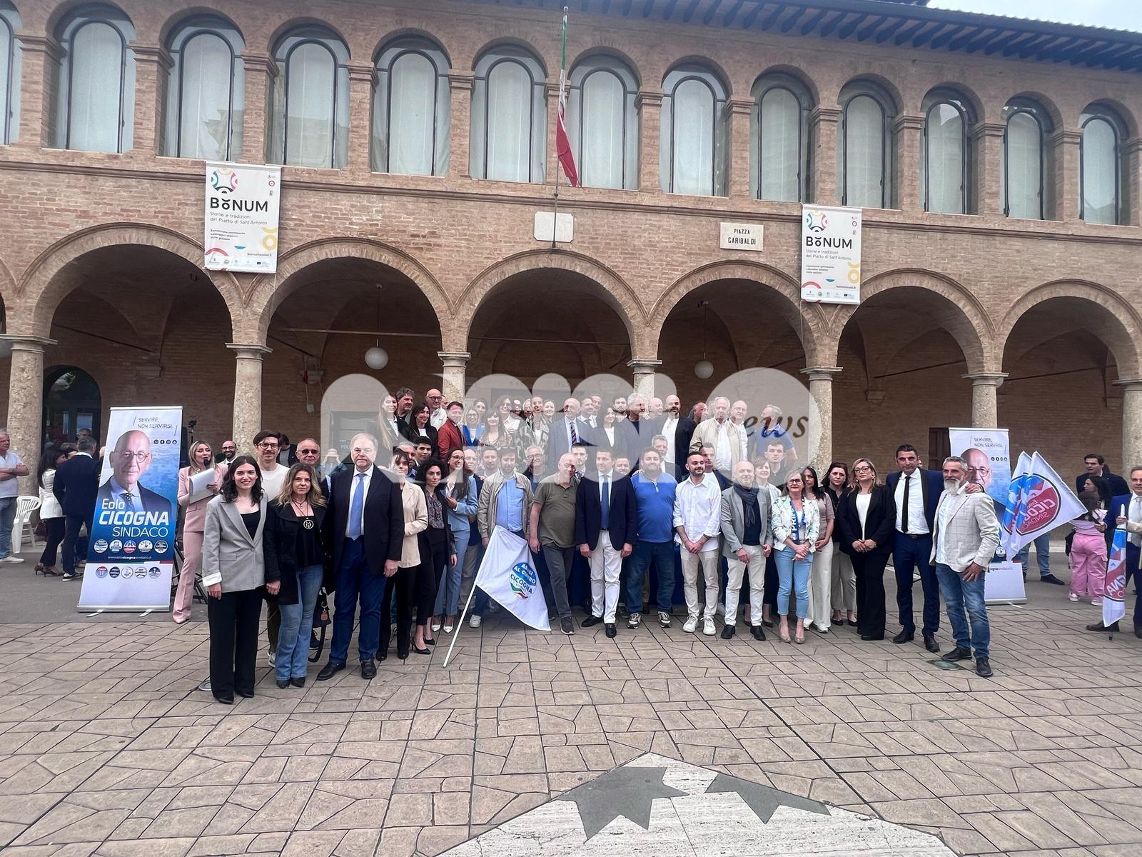 Eolo Cicogna presenta candidati e liste: "Un futuro migliore per il centro e le frazioni di Assisi"