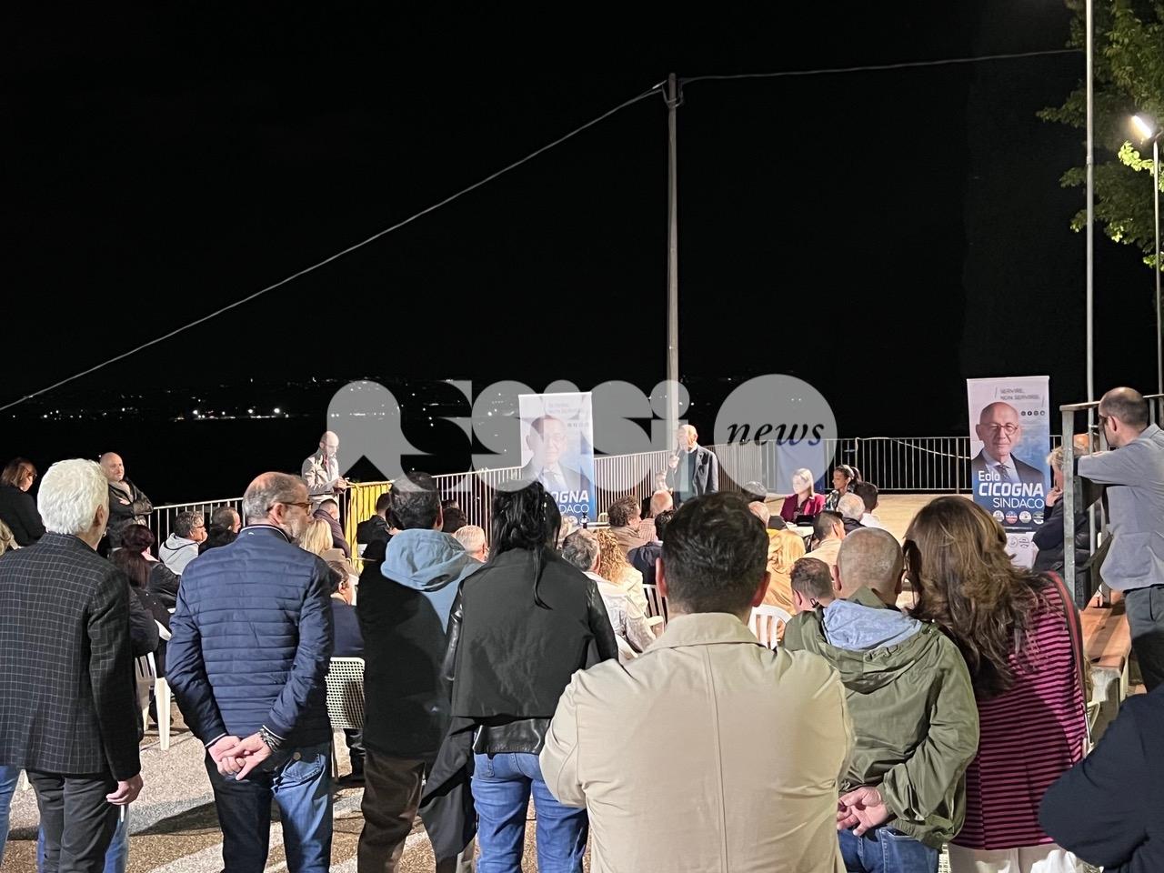 Eolo Cicogna continua il suo tour nelle frazioni: "A Tordibetto inaugurata la Pro loco senza agibilità"