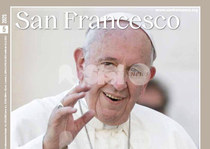 Rivista San Francesco Patrono d'Italia, il numero di maggio dedicato a papa Francesco