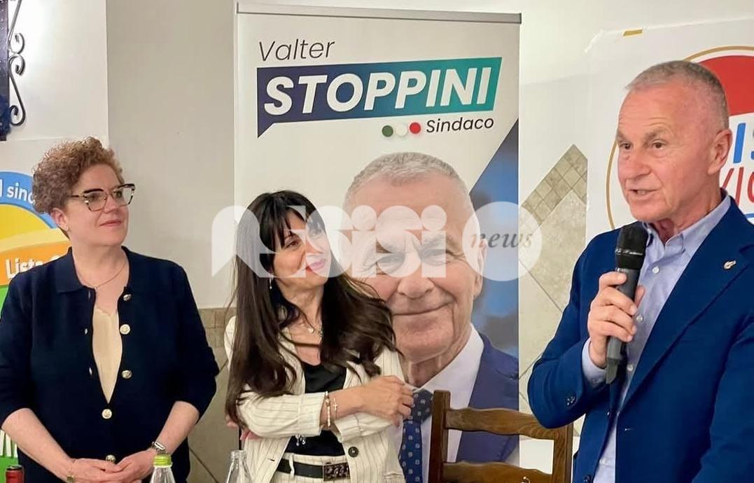 Per Valter Stoppini cena elettorale da tutto esaurito a Rivotorto