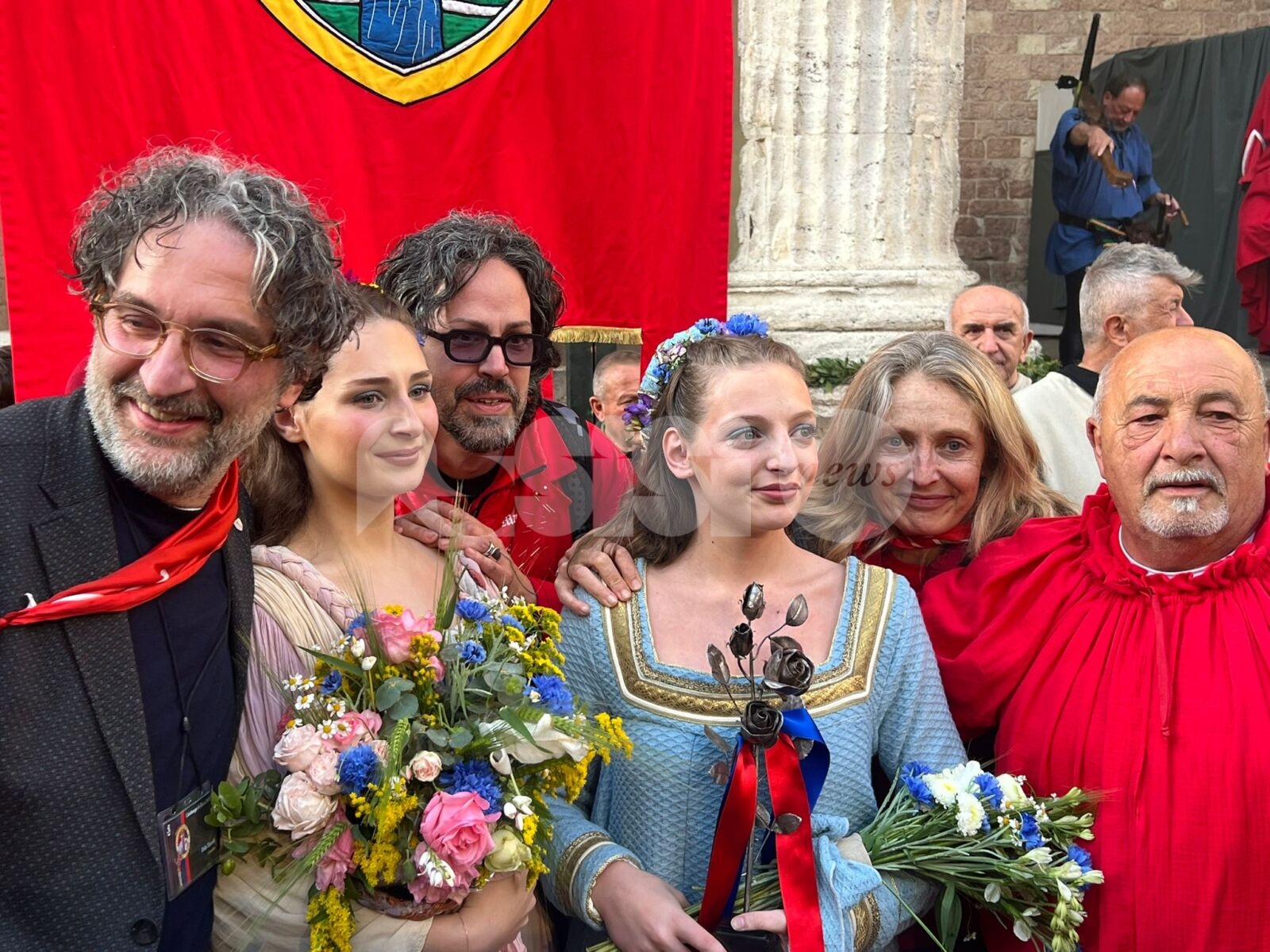 Calendimaggio di Assisi, Madonna Primavera 2025 è Monna Francesca Berretti: Parte de Sotto vince la giornata del giovedì (foto e video)