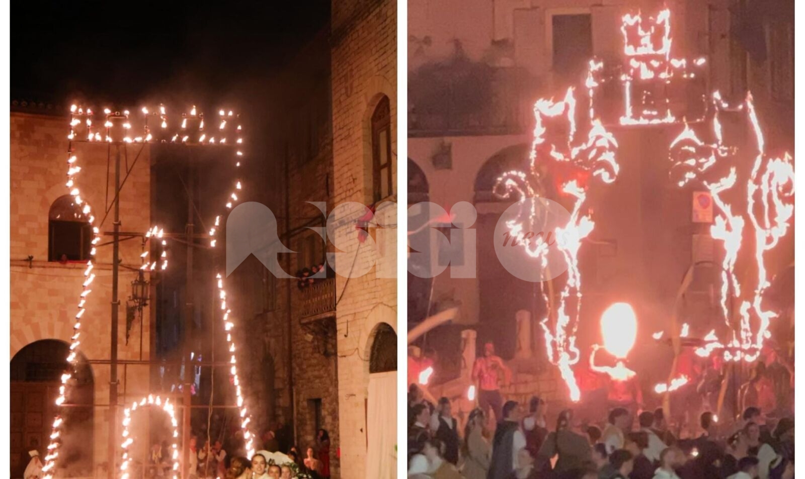 Cortei della sera del Calendimaggio 2025, le foto e i video. Oggi il gran finale