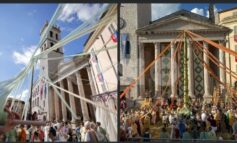 Cortei del giorno del Calendimaggio di Assisi 2025, le foto e i video di Sotto e Sopra