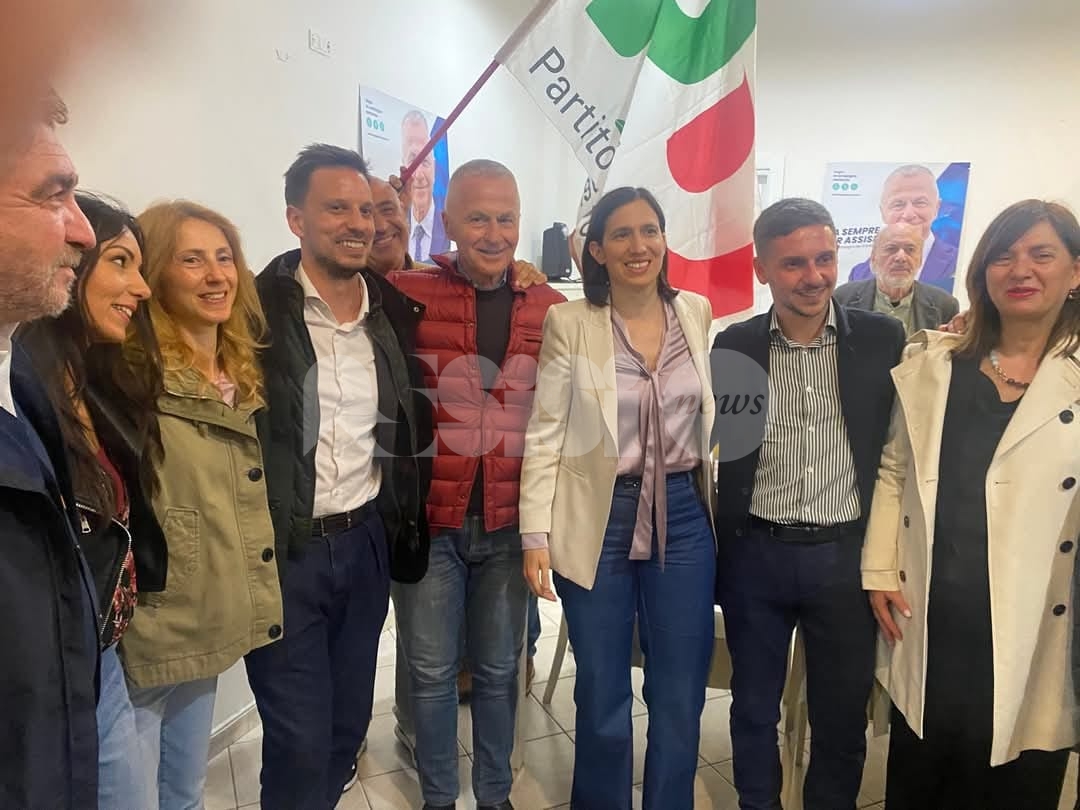 Valter Stoppini al rush finale, a sostenerlo anche la segretaria del Pd Elly Schlein