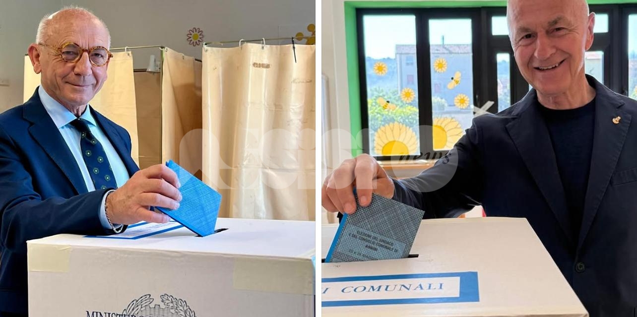 Amministrative 2025 ad Assisi, comincia lo spoglio della sfida Cicogna-Stoppini: affluenza al 64%. Poco prima delle 19 ancora avanti Stoppini (foto e video)