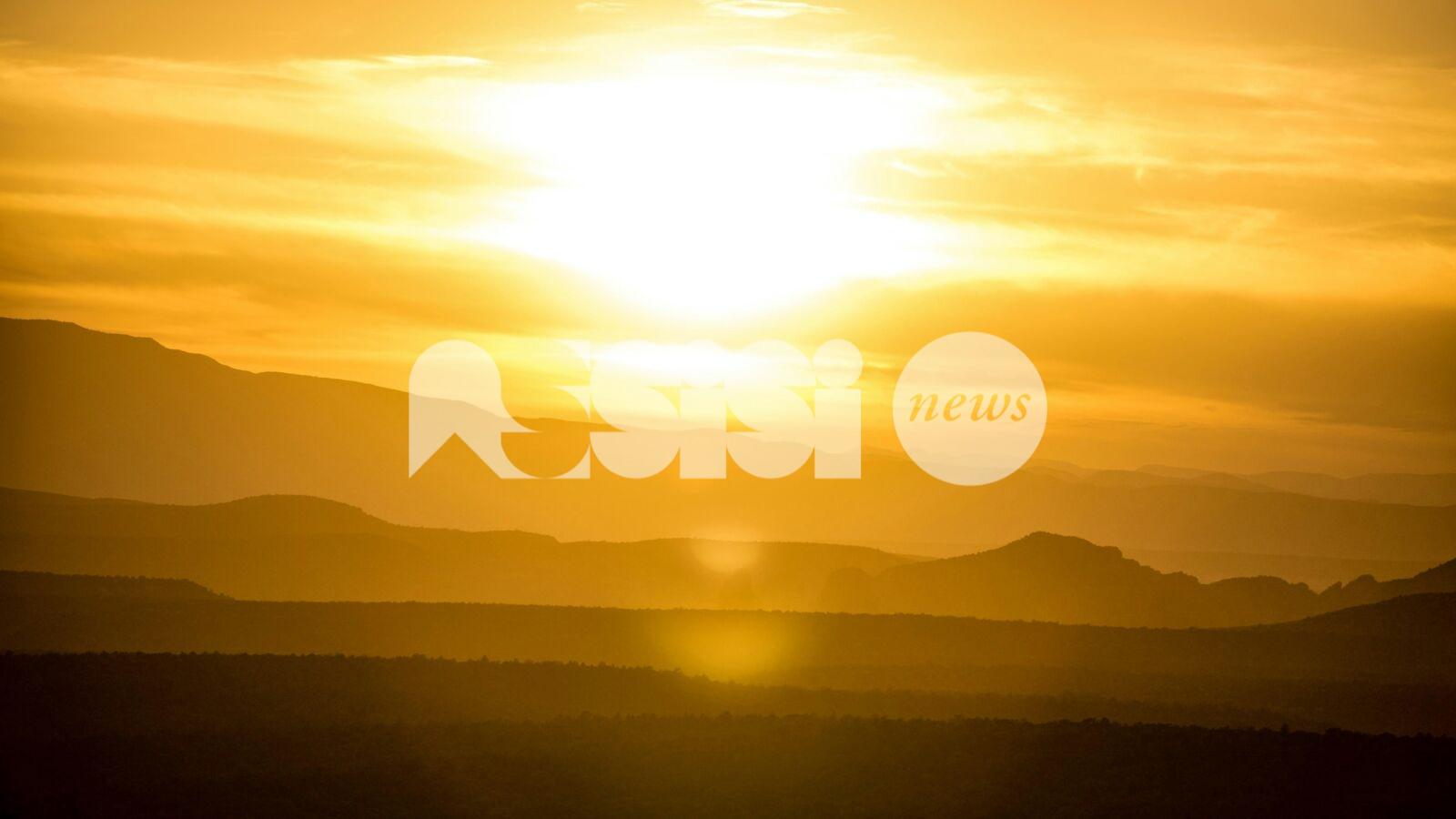 Meteo Assisi 13-15 giugno 2025: saranno giornate caldissime