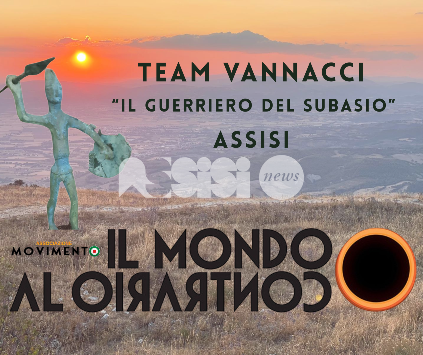 I 'vannacciani' si organizzano anche ad Assisi: nasce il team "Il Guerriero del Subasio"