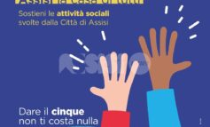 Si può donare il 5×1000 al Comune di Assisi per sostenere le attività sociali del territorio