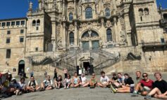 Quindici studenti del liceo Properzio di Assisi in pellegrinaggio a Santiago de Compostela (foto)