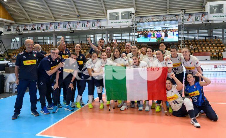 Sitting volley, l'Italia è campione d'Europa: nello staff il fisioterapista assisano Mattia Pastorelli (foto)