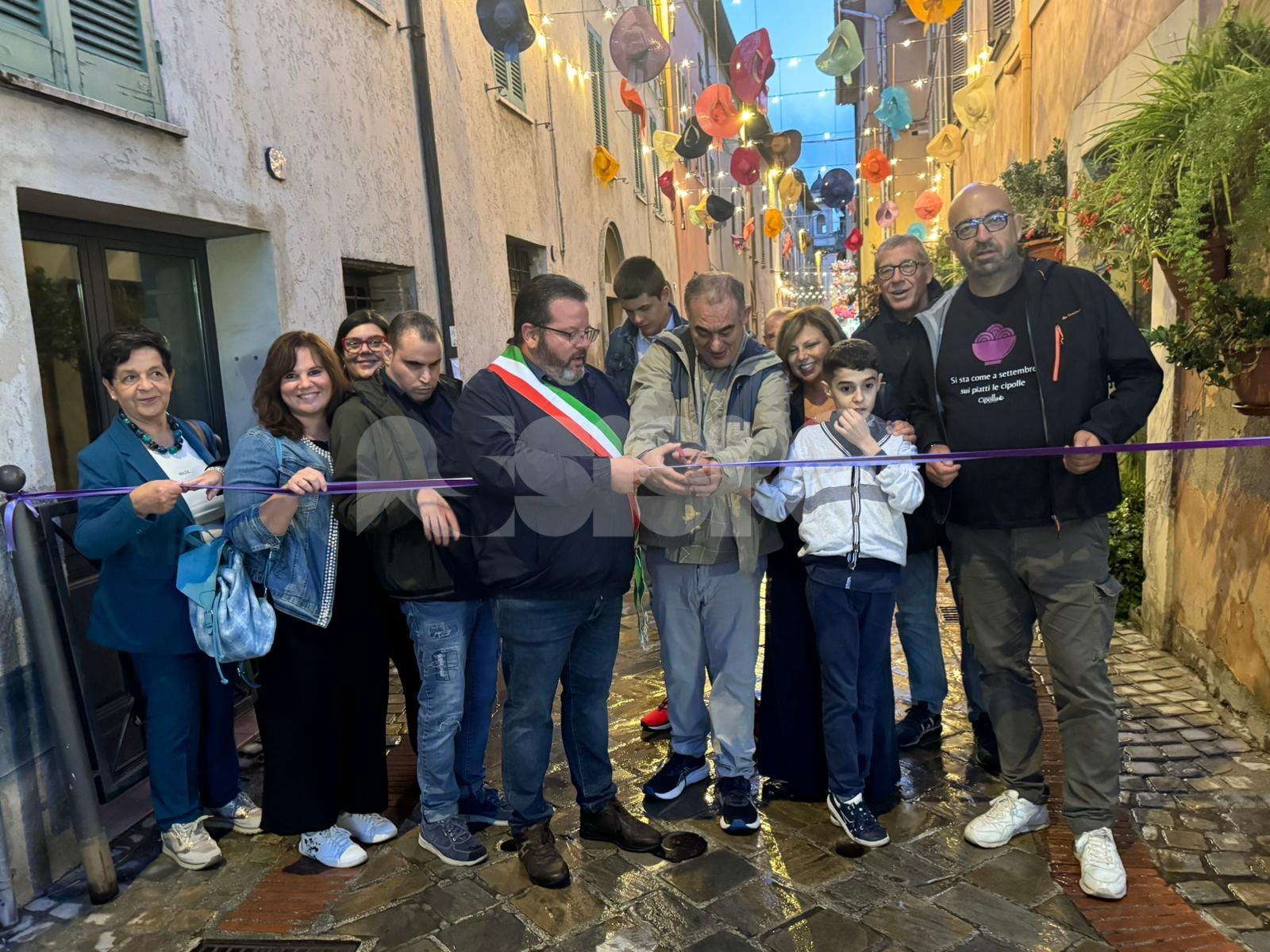 Tra sport, solidarietà e gusto ha preso il via la 43' edizione della Festa della cipolla di Cannara