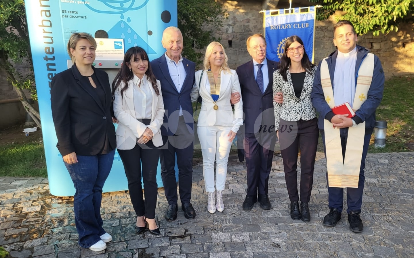 Inaugurata ad Assisi la fonte urbana per l'erogazione di acqua potabile refrigerata