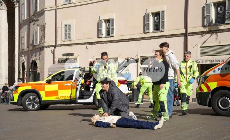 Usl Umbria 1, ad Assisi incontro informativo di Primo soccorso con le scuole (foto)