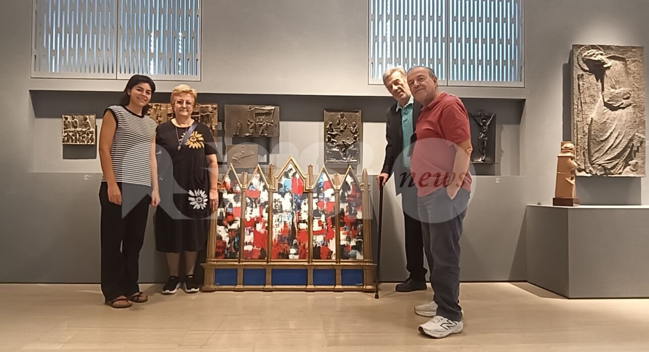 Mauro Tippolotti dona un’opera alla collezione della Pro Civitate Christiana